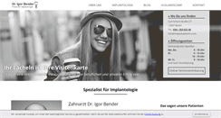 Desktop Screenshot of implantatberlin.com